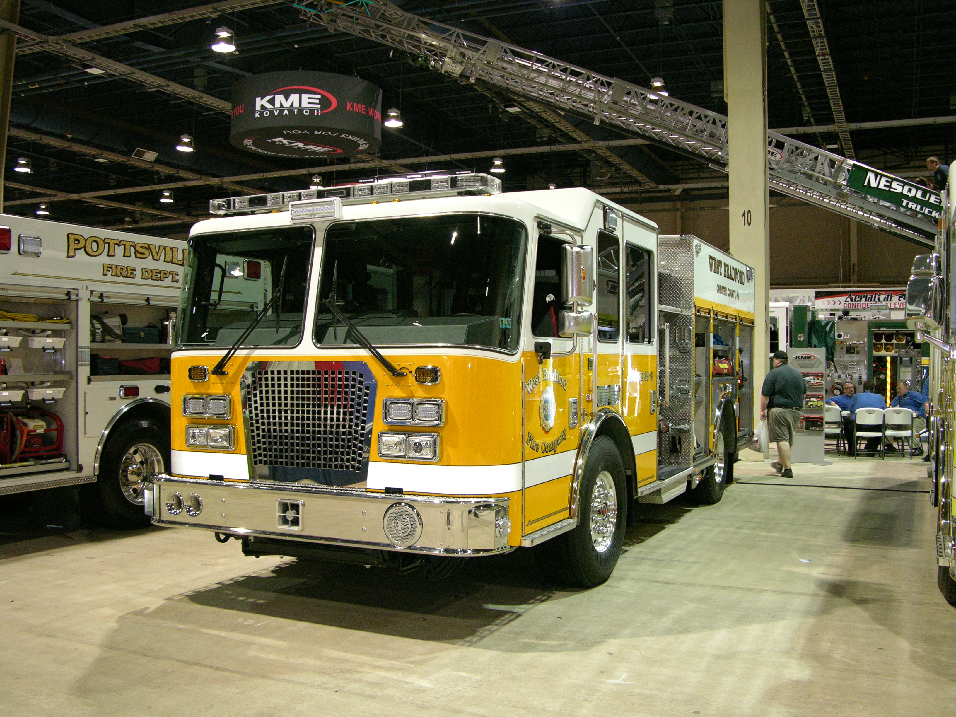 West Bradford FC, PA KME Severe Service Custom Pumper