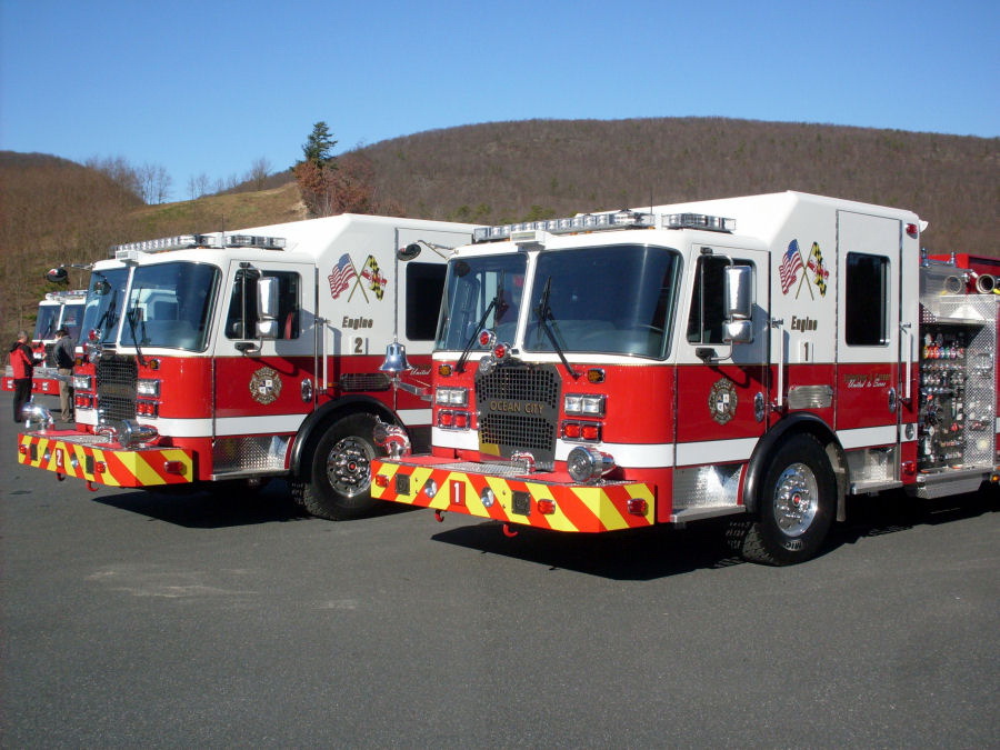 Ocean City Fire Department KME Engines